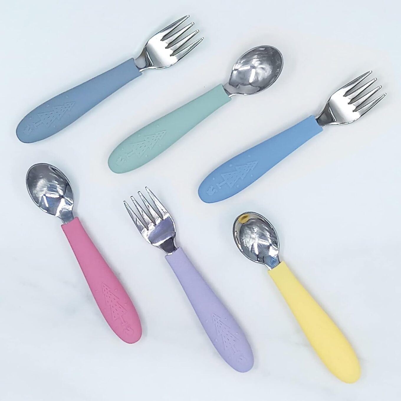 Elk and Friends Kids Silverware